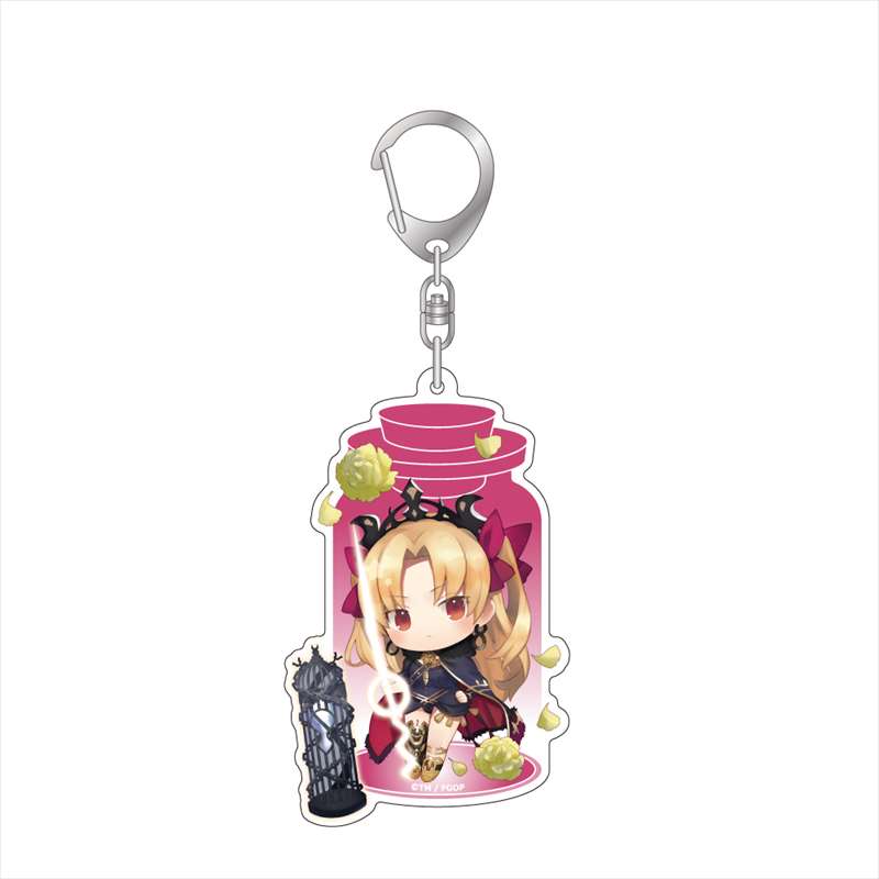 Fate/Grand Order Algernon Product CharaToria Acrylic Key Chain Lancer / Ereshkigal