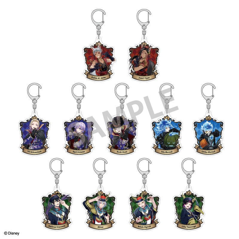 Disney Twisted Wonderland KAMIO JAPAN Scary Dress Ver. Trading Acrylic Key Chain Vol.2(1 Random)