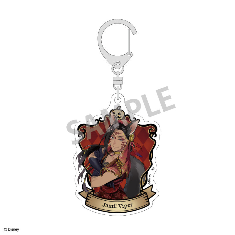 Disney Twisted Wonderland KAMIO JAPAN Scary Dress Ver. Trading Acrylic Key Chain Vol.2(1 Random)