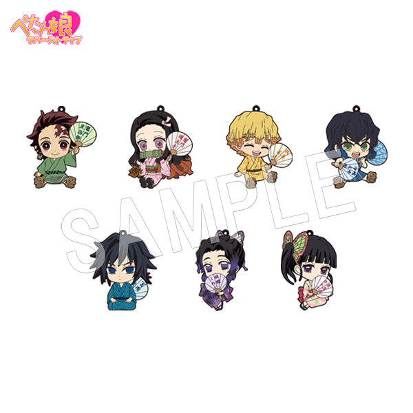 Demon Slayer: Kimetsu no Yaiba Chugai Mining Petanko Rubber Strap Summer Festival Ver.Vol.1(1 Random)