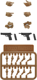 TOMYTEC LAOP06: figma Tactical Gloves 2 - Handgun Set (Tan)