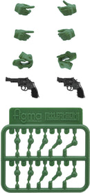 TOMYTEC LAOP07: figma Tactical Gloves 2 - Revolver Set (Green)