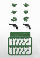 TOMYTEC LAOP07: figma Tactical Gloves 2 - Revolver Set (Green)