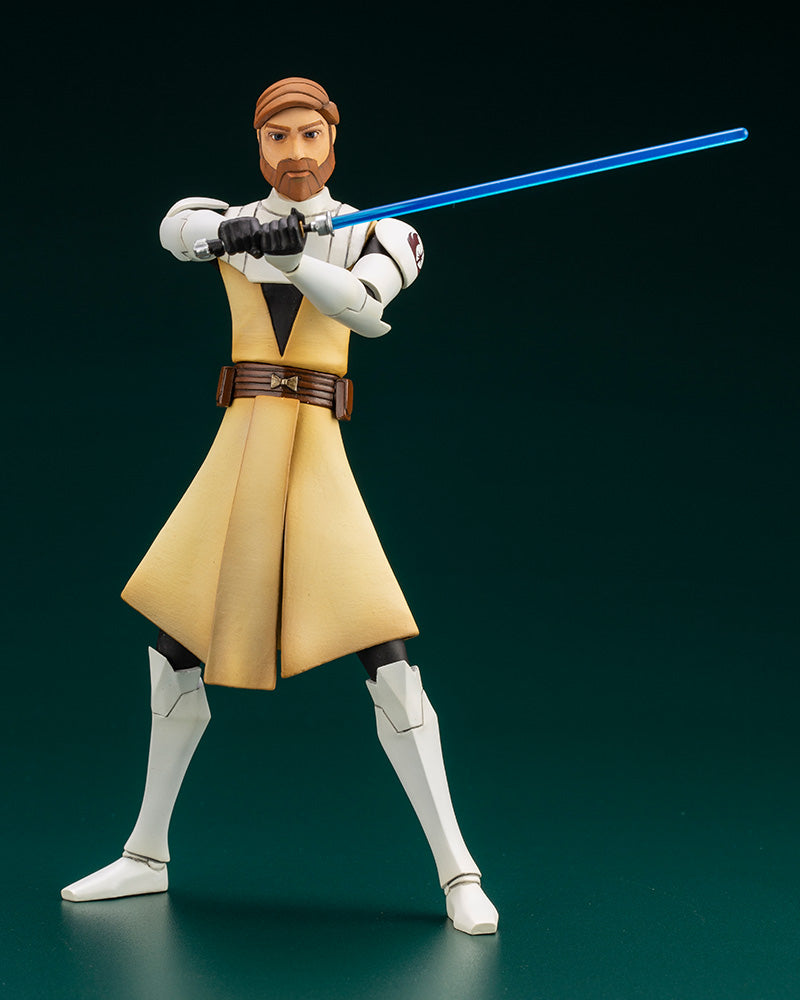 Star Wars: The Clone Wars Kotobukiya ARTFX+ Obi Wan Kenobi The Clone Wars Ver.
