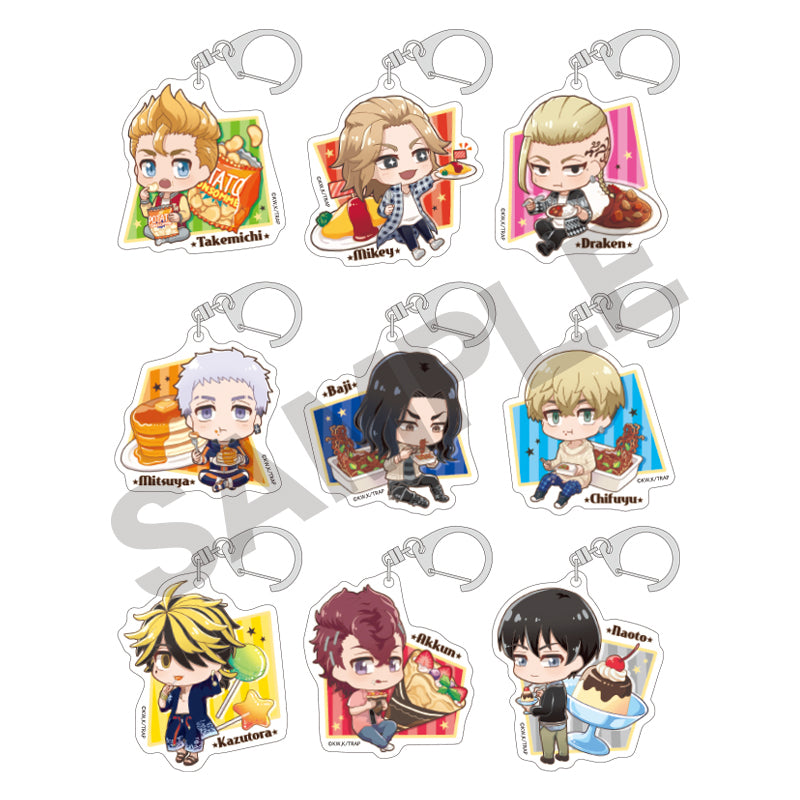 Tokyo Revengers Crux Trading Acrylic Key Chain Chara Peko (1 Random Blind)