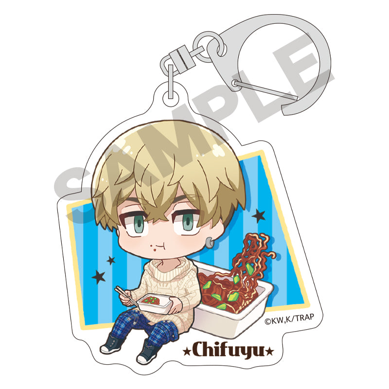 Tokyo Revengers Crux Trading Acrylic Key Chain Chara Peko (1 Random Blind)