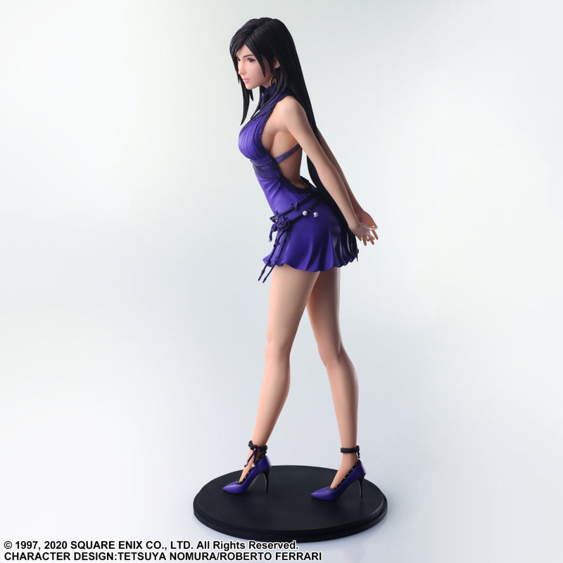 Final Fantasy VII Remake Square Enix Static Arts Tifa Lockhart -Dress Ver.-