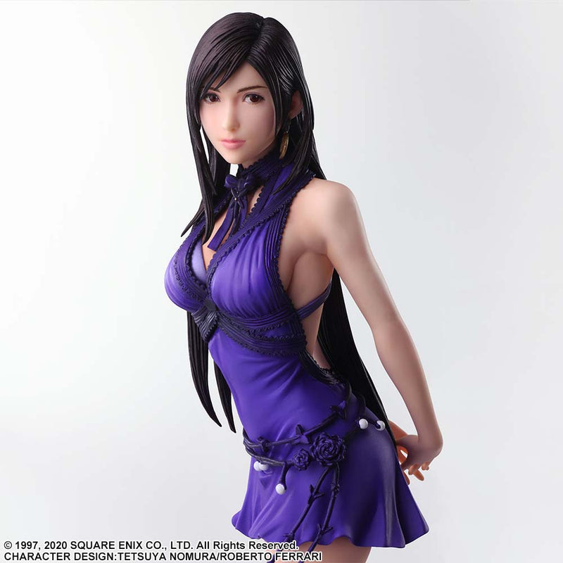 Final Fantasy VII Remake Square Enix Static Arts Tifa Lockhart -Dress Ver.-