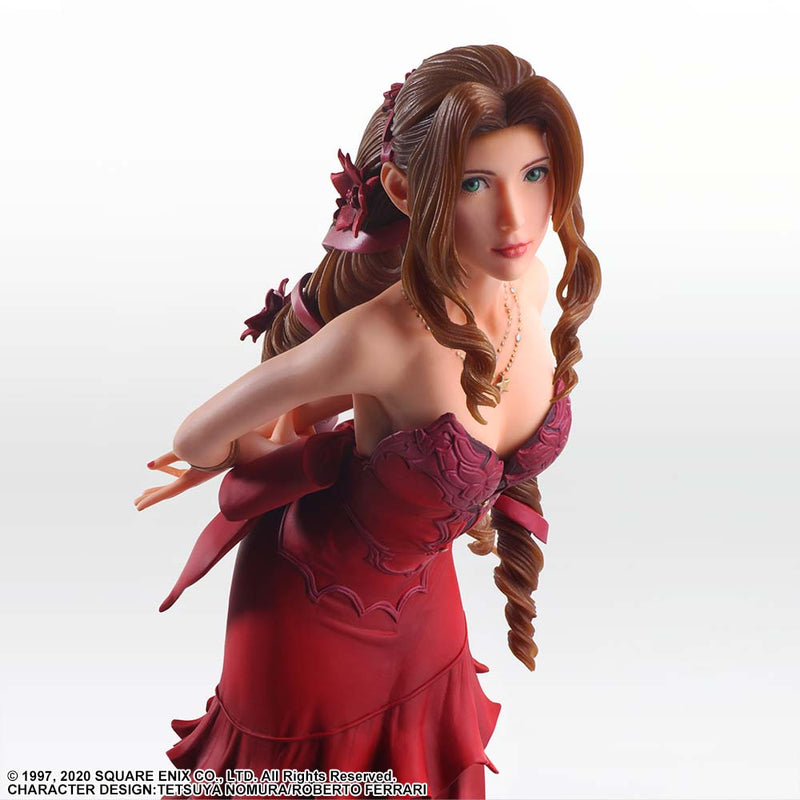 Final Fantasy VII Remake Square Enix Static Arts Aerith Gainsborough -Dress Ver.-