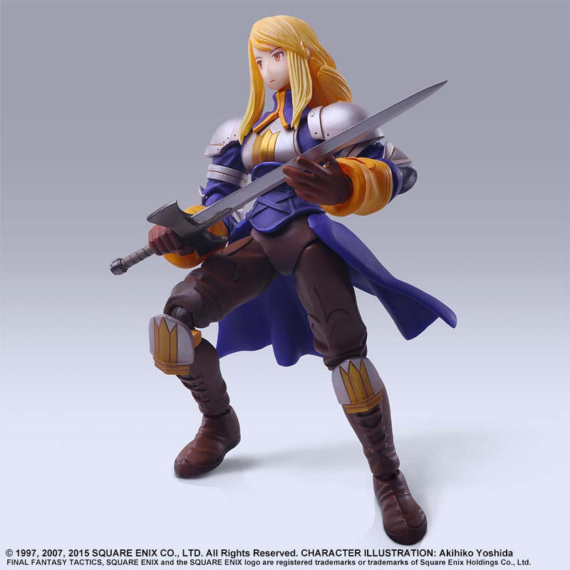 FINAL FANTASY TACTICS SQUARE ENIX Bring Arts Agrias Oaks