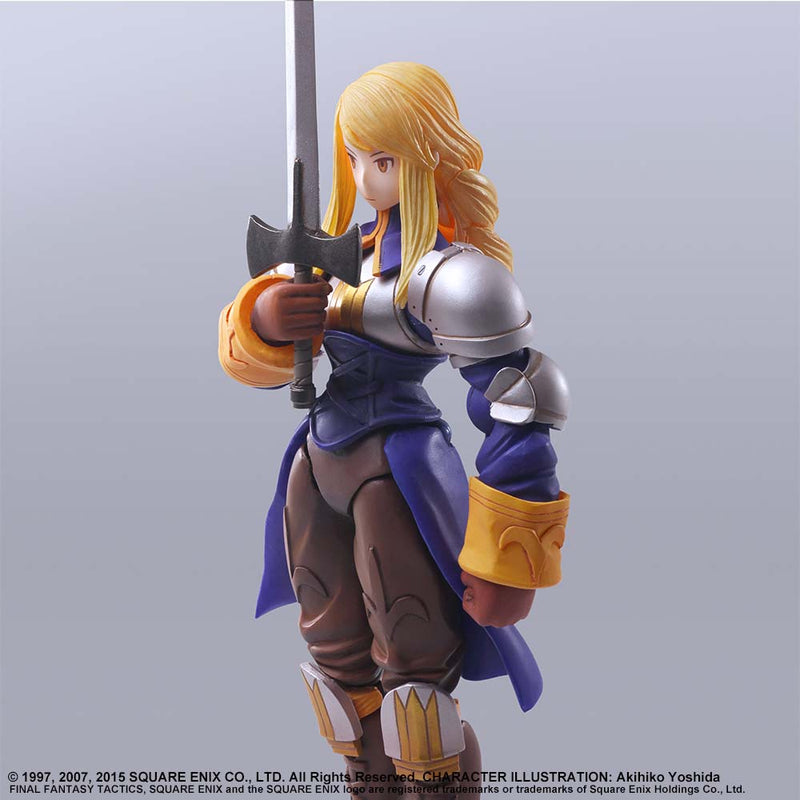 FINAL FANTASY TACTICS SQUARE ENIX Bring Arts Agrias Oaks