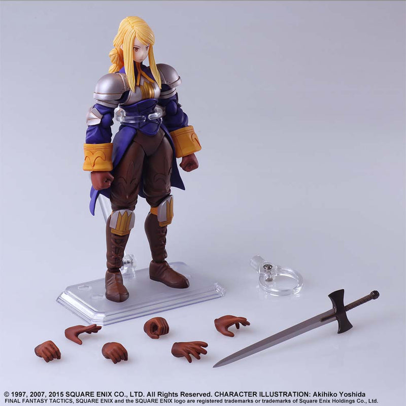 FINAL FANTASY TACTICS SQUARE ENIX Bring Arts Agrias Oaks