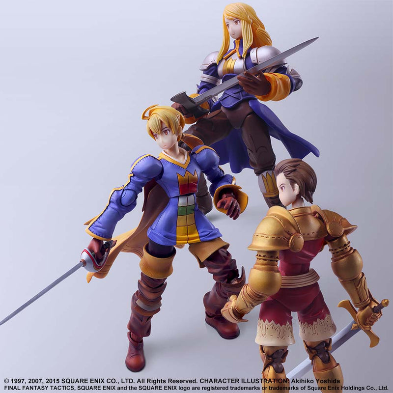 FINAL FANTASY TACTICS SQUARE ENIX Bring Arts Delita Heiral (Hyrule)