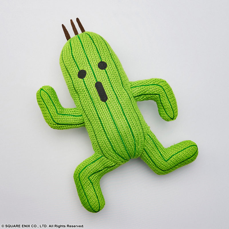 Final Fantasy Square Enix Knitted Plush Cactuar