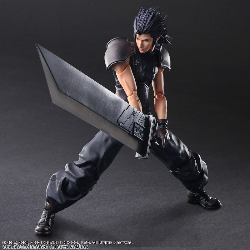 Final Fantasy VII Reunion Crisis Core Square Enix Play Arts Kai Zack Fair Soldier Class 1st(JP)