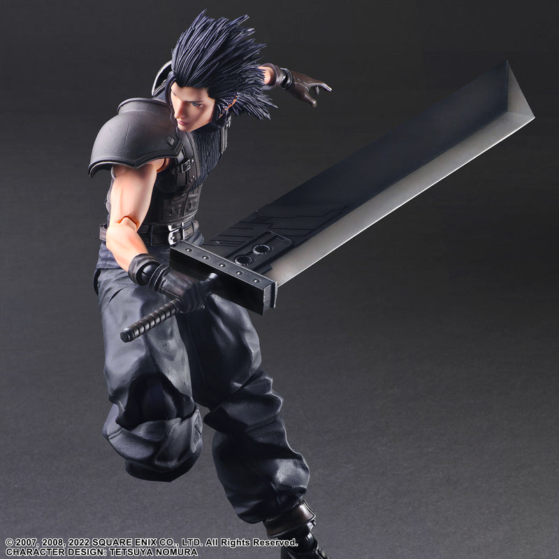 Final Fantasy VII Reunion Crisis Core Square Enix Play Arts Kai Zack Fair Soldier Class 1st(JP)