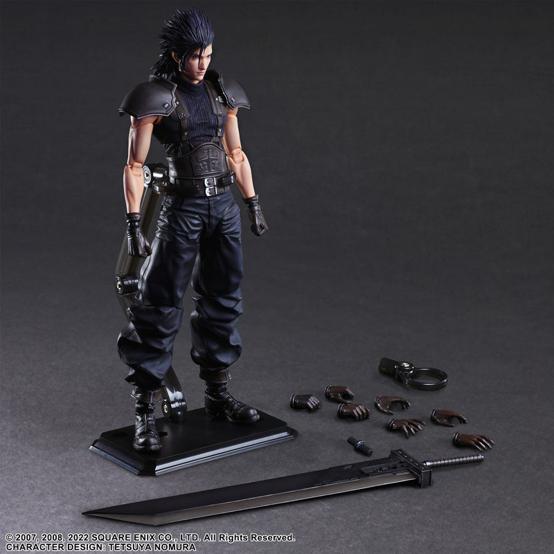 Final Fantasy VII Reunion Crisis Core Square Enix Play Arts Kai Zack Fair Soldier Class 1st(JP)