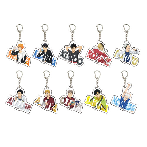 Haikyu!! Takaratomy Arts Acrylic Key Chain 05 Relax Ver. (Original Illustration) (1 Random)