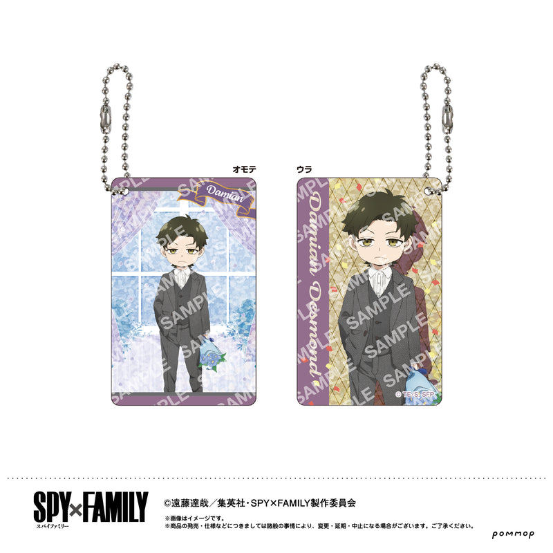 SPY x FAMILY POMMOP Visual Card Key Chain Collection(1 Random)