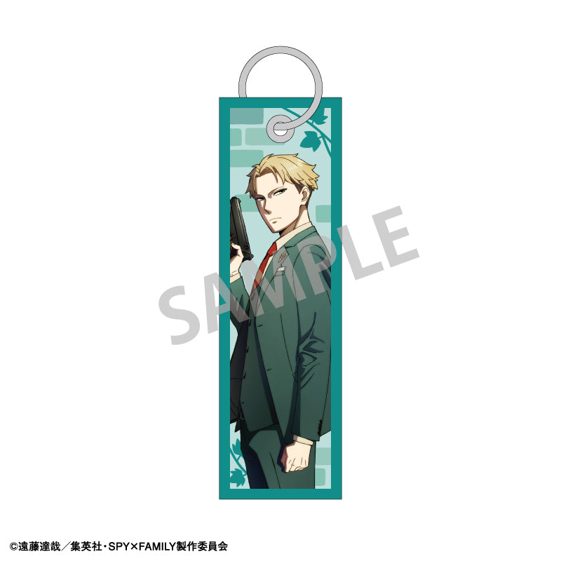 SPY x FAMILY KAMIO JAPAN Flight Tag Key Chain Loid Forger