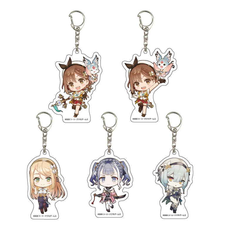 Atelier Ryza 2: Lost Legends & the Secret Fairy A3 Acrylic Key Chain 01 Mini Character(1 Random)