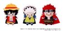 One Piece Movic Finger Mascot Puppela Set Monkey D. Luffy & Trafalgar Law & Eustass Kid (Raid on Onigashima Ver.) (Plush)