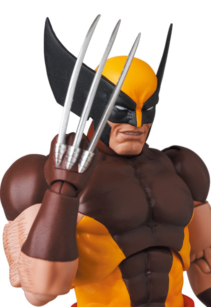 X-Men MAFEX Medicom Toy Wolverine (Brown Comic Ver.)