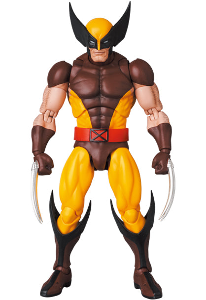 X-Men MAFEX Medicom Toy Wolverine (Brown Comic Ver.)