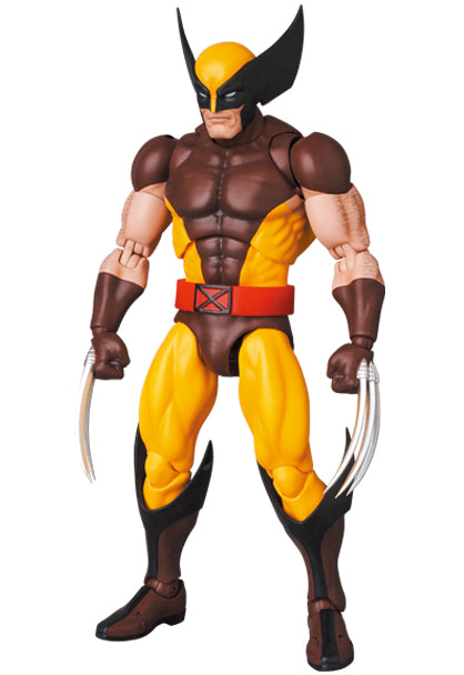 X-Men MAFEX Medicom Toy Wolverine (Brown Comic Ver.)