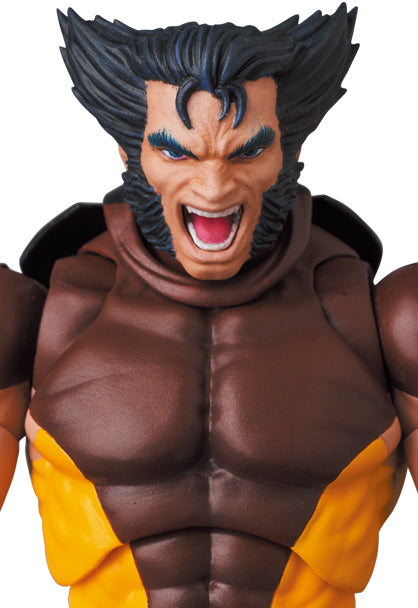 X-Men MAFEX Medicom Toy Wolverine (Brown Comic Ver.)