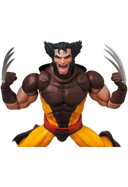 X-Men MAFEX Medicom Toy Wolverine (Brown Comic Ver.)