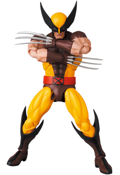 X-Men MAFEX Medicom Toy Wolverine (Brown Comic Ver.)