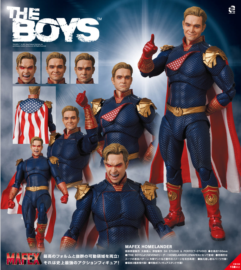 The Boys ™ MAFEX Medicom Toy Homelander