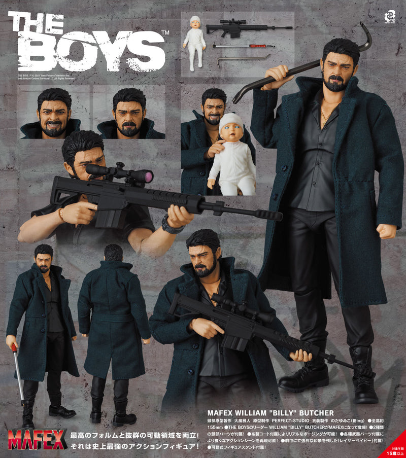 The Boys MAFEX Medicom Toy William Billy Butcher