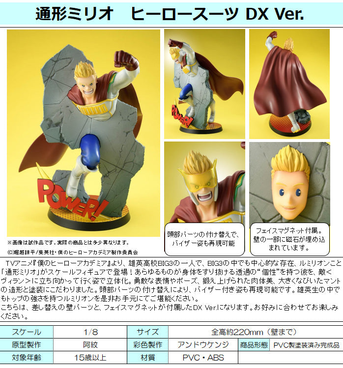 My Hero Academia BellFine Mirio Togata Hero Suits DX Ver.