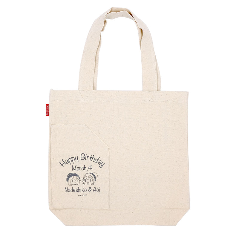 Yuru Camp ROOTOTE Nadeshiko & Aoi Birthday Limited Birthday Tote Bag