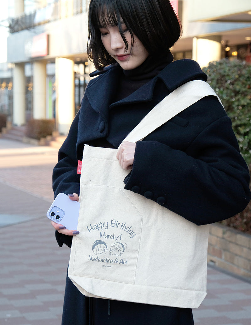 Yuru Camp ROOTOTE Nadeshiko & Aoi Birthday Limited Birthday Tote Bag