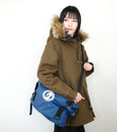 Yurucamp ACROSS Ayano's Touring Bag Navy