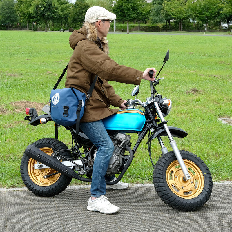 Yurucamp ACROSS Ayano's Touring Bag Navy