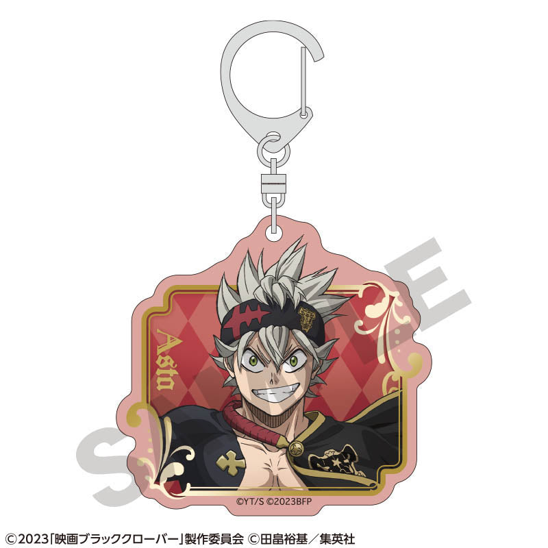 Black Clover: Sword of the Wizard King Crux Trading Acrylic Key Chain(1 Random)