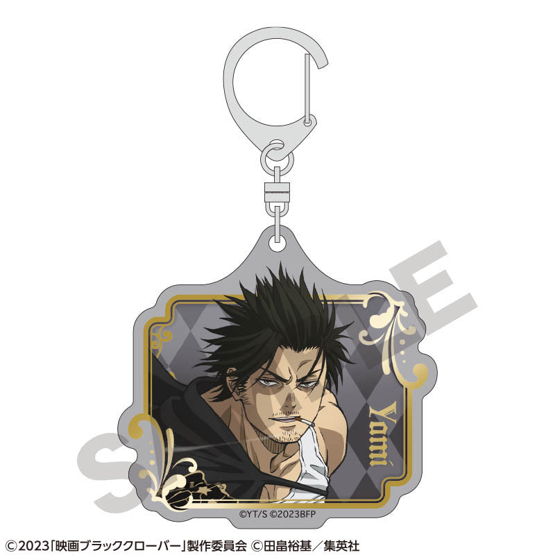 Black Clover: Sword of the Wizard King Crux Trading Acrylic Key Chain(1 Random)