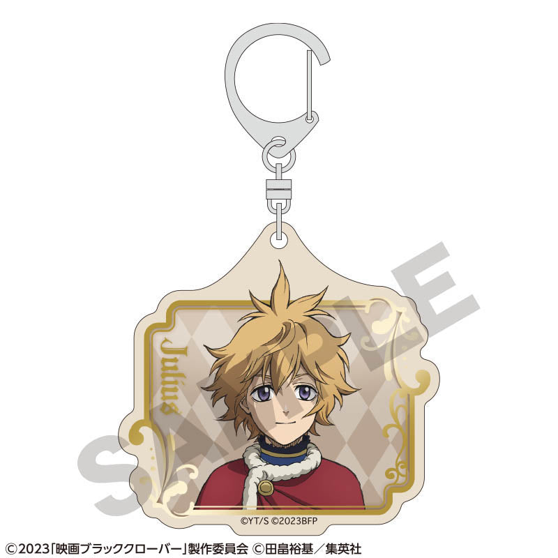 Black Clover: Sword of the Wizard King Crux Trading Acrylic Key Chain(1 Random)