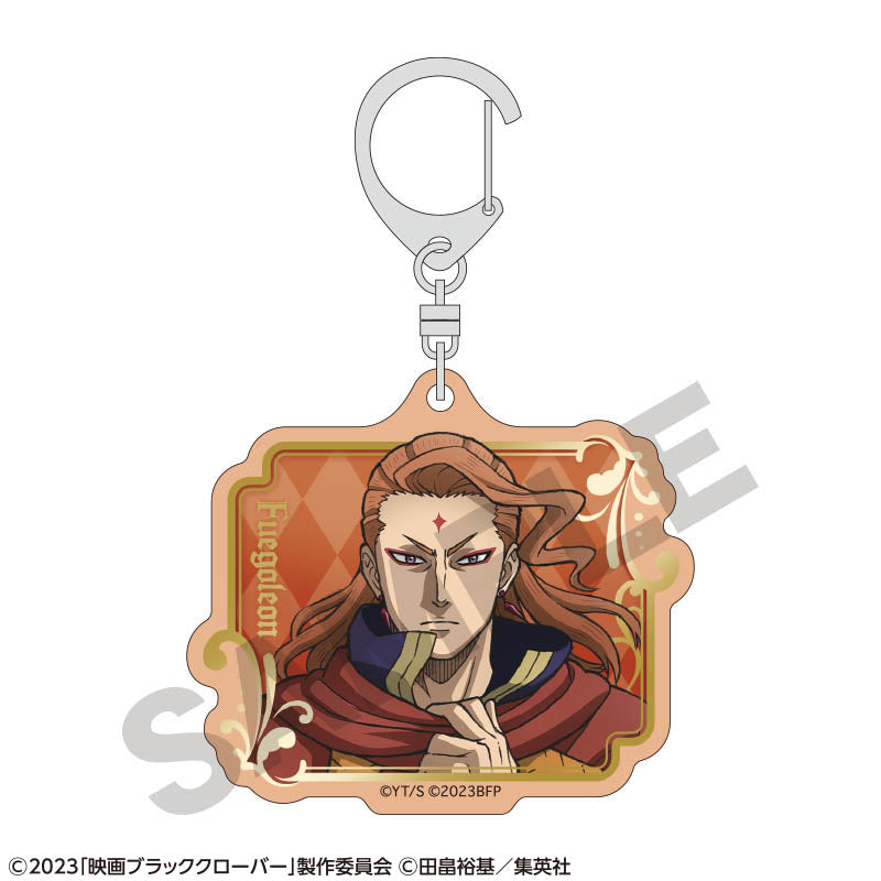 Black Clover: Sword of the Wizard King Crux Trading Acrylic Key Chain(1 Random)