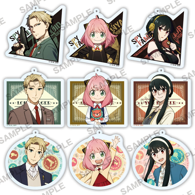 SPY x FAMILY KADOKAWA Acrylic Strap (Box of 9)