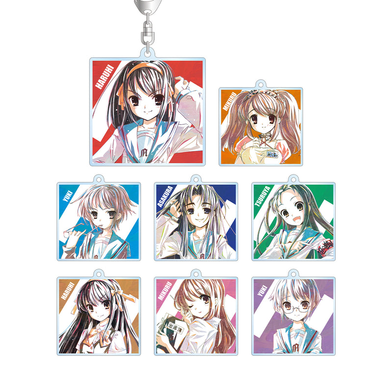 Haruhi Suzumiya armabianca Series Trading Ani-Art Acrylic Key Chain(1 Random)