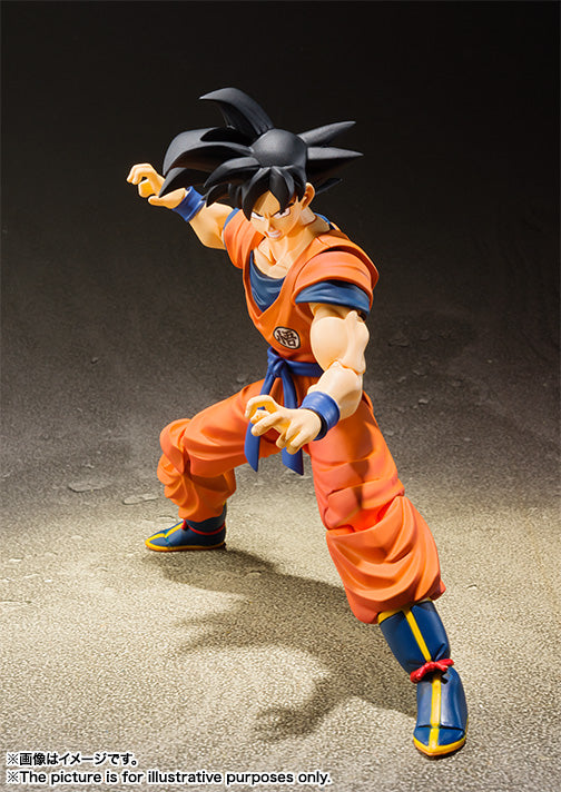 Dragon Ball Z Bandai S.H.Figuarts Son Gokou -Earth Grew up Saiyan-