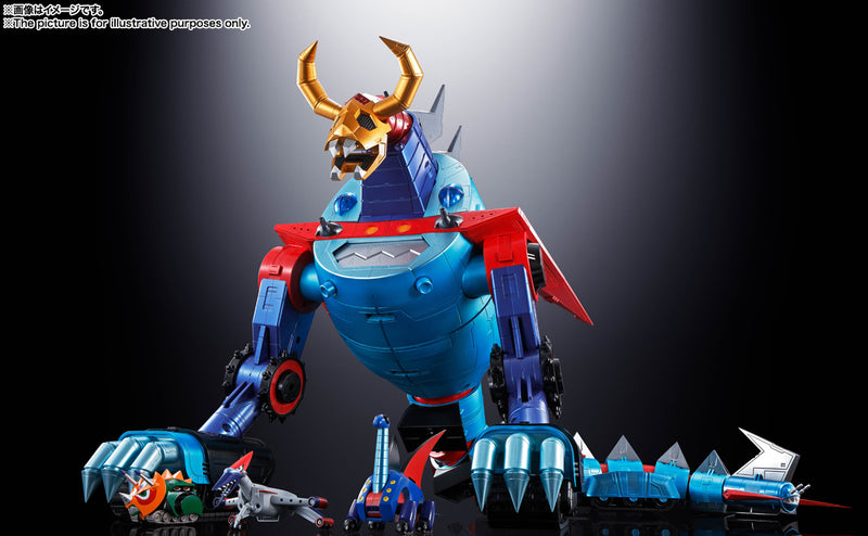 Soul of Chogokin Gaiking Bandai GX-100 Gaiking & Great Sky Demon Dragon