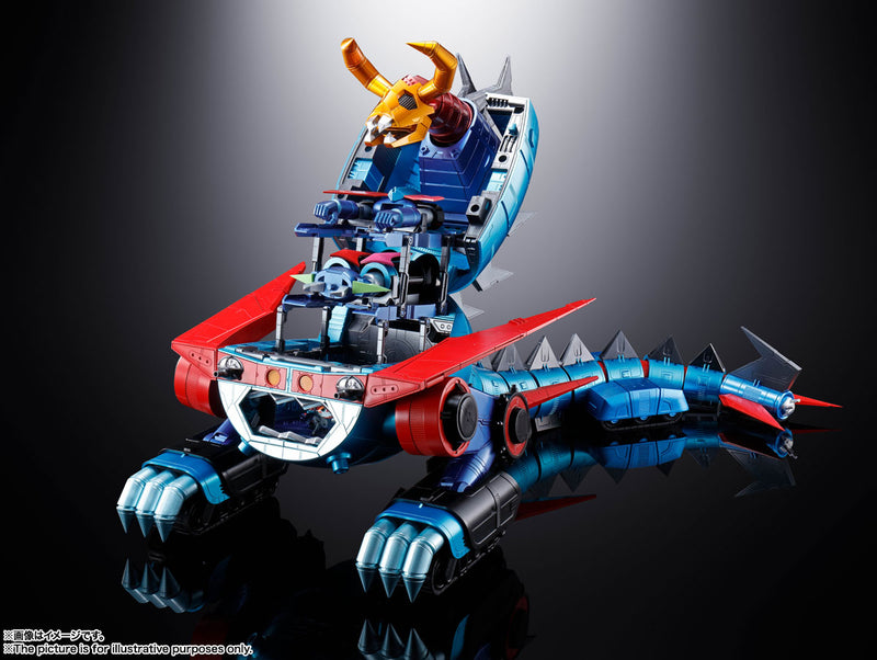 Soul of Chogokin Gaiking Bandai GX-100 Gaiking & Great Sky Demon Dragon