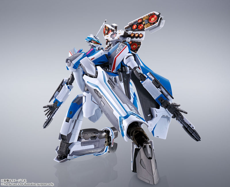 DX Chogokin Macross Delta Movie: Absolute Live!!!!!! Bandai VF-31J Siegfried (Hayate Immelman Machine) Fold Projection Unit Equipment