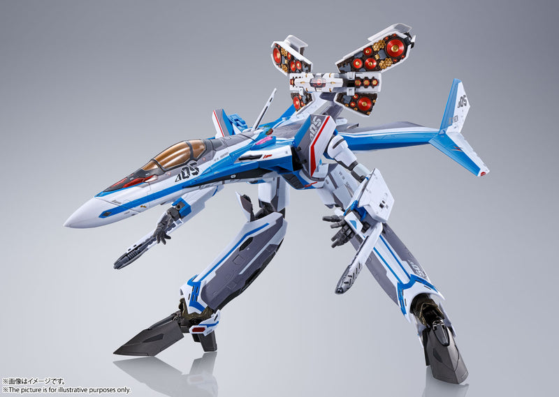 DX Chogokin Macross Delta Movie: Absolute Live!!!!!! Bandai VF-31J Siegfried (Hayate Immelman Machine) Fold Projection Unit Equipment
